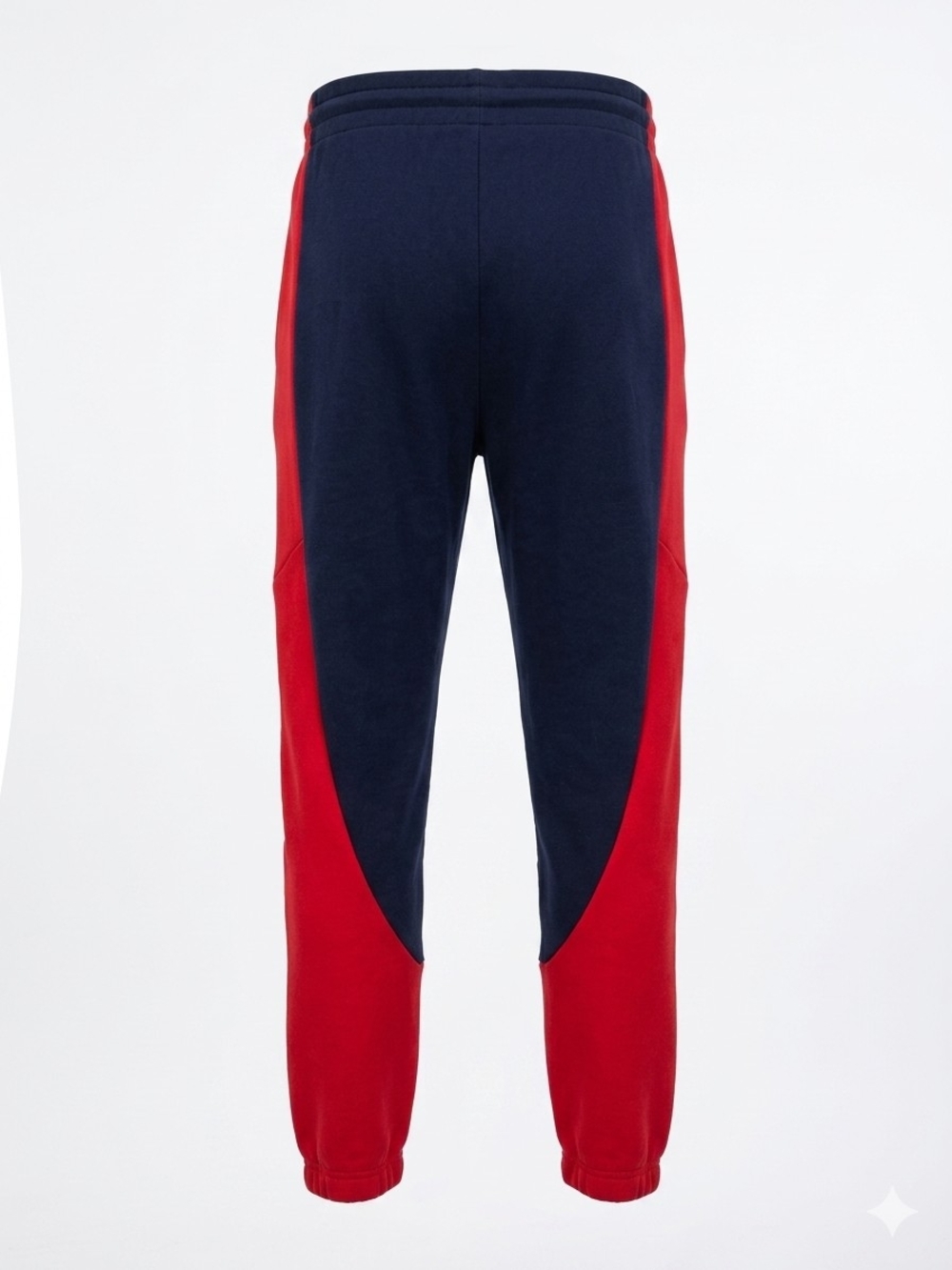 Men's Navy and Red Athletic Track Pants